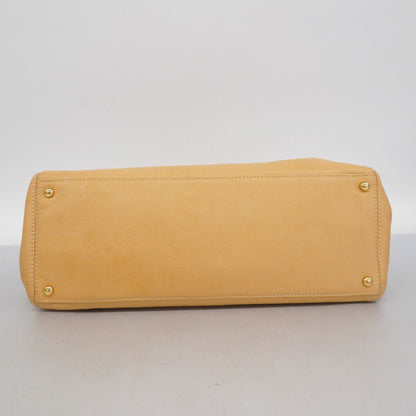 Leather Chanel Tote Bag