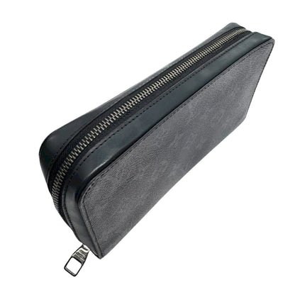 Louis Vuitton Monogram Eclipse Zippy Xl Round Long Wallet