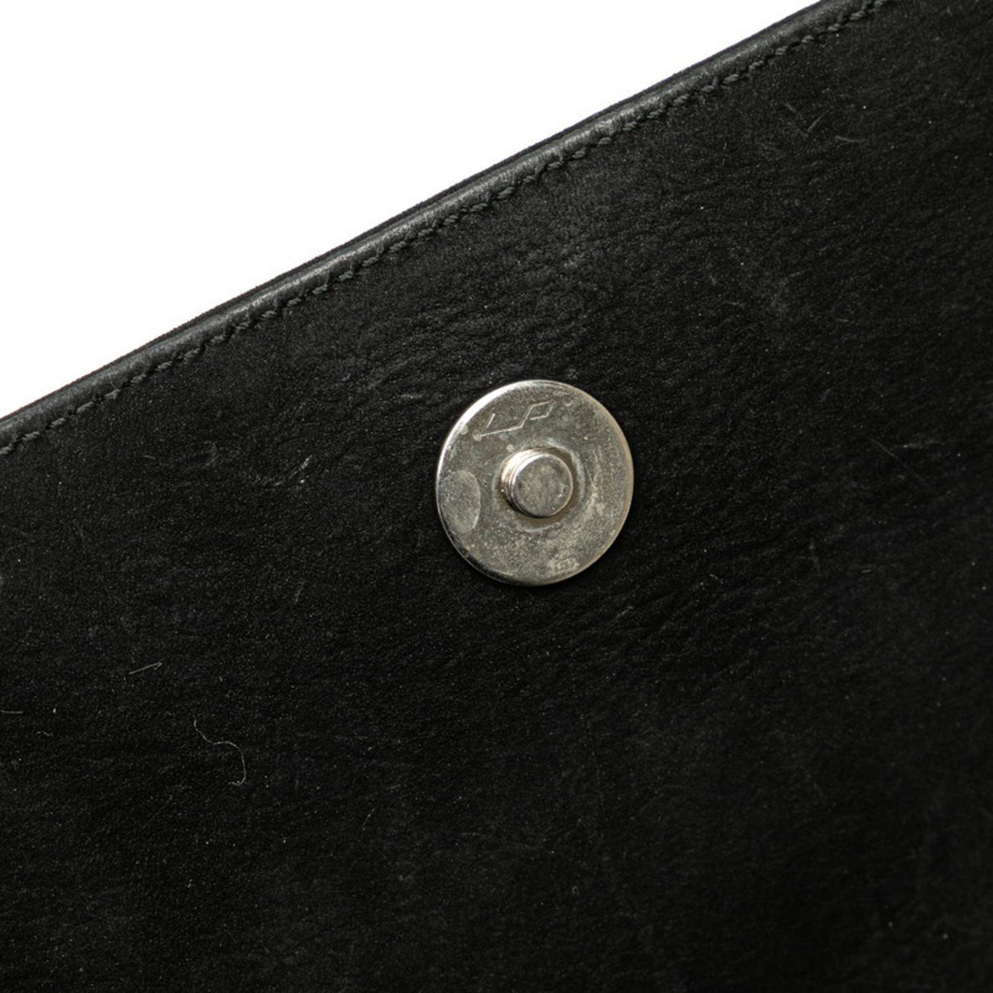 Salvatore Ferragamo 2-Way Handbag/Shoulder Bag In Black Nubuck Leather