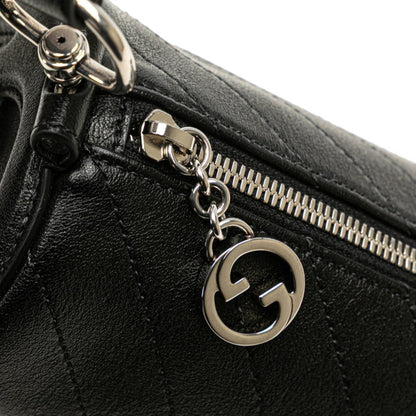 Gucci Blondie Shoulder Bag 760170 Black Leather