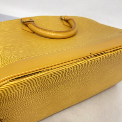 Louis Vuitton Epi Alma Handbag M52149 Jaune