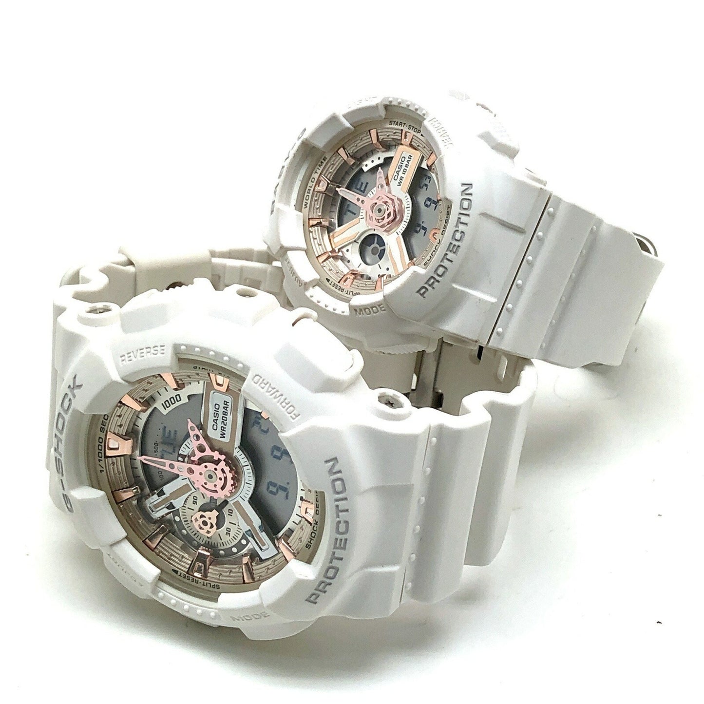 G-Shock Casio Lov-24A-7A Lover'S Collection 2024 White Rose Angel And Devil Watch