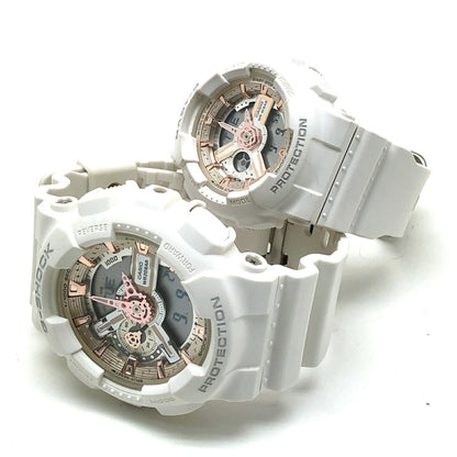 G-Shock Casio Lov-24A-7A Lover'S Collection 2024 White Rose Angel And Devil Watch