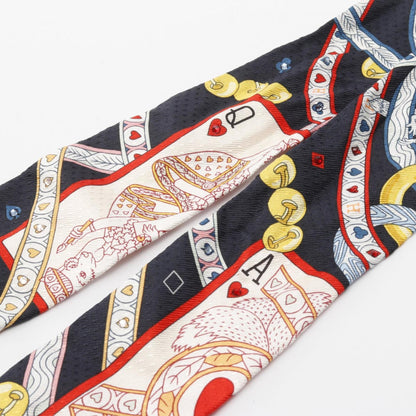 Hermes Herms Twilly Dame De Coeur Silk Scarf For Women