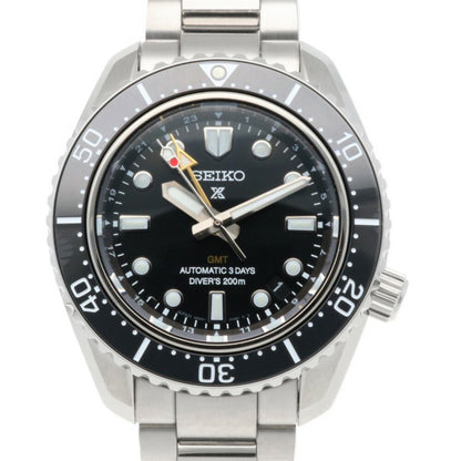 Seiko Prospex Divers Gmt Watch Stainless Steel 6R54-00D0 Automatic