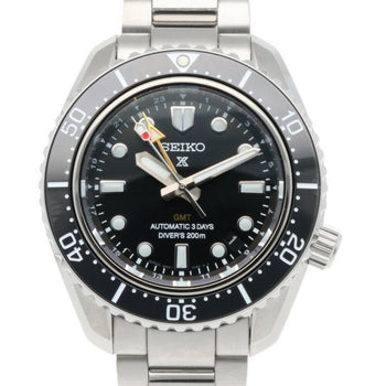 Seiko Prospex Divers Gmt Watch Stainless Steel 6R54-00D0 Automatic