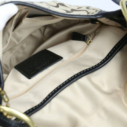 Coach Crossbody Signature 11436 Coach Black X Beige Shoulder Bag