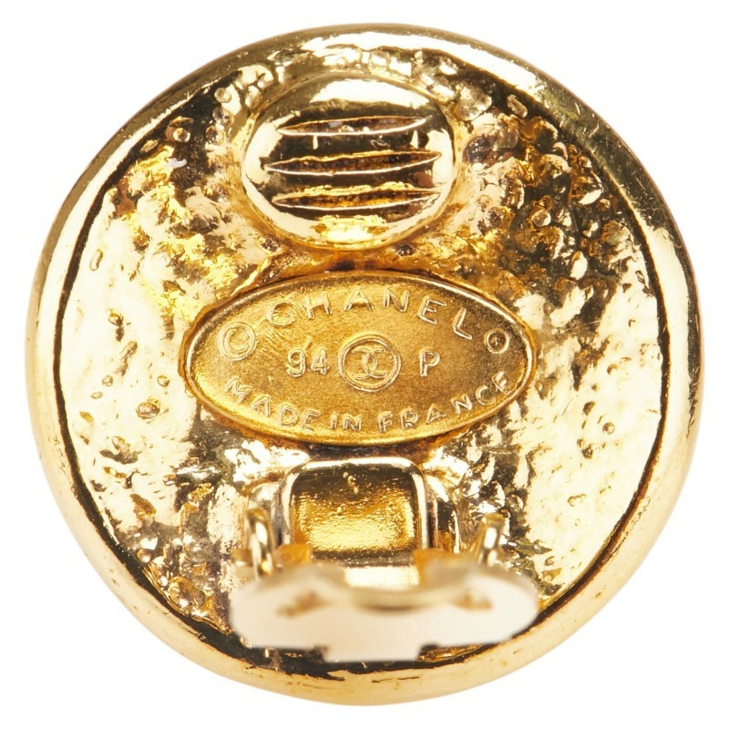 Vintage Chanel Coco Mark Earrings