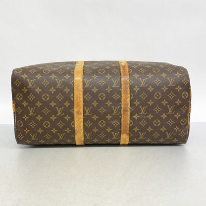 Louis Vuitton Monogram Keepall Bandouliere 50 Boston Bag M41416 Brown