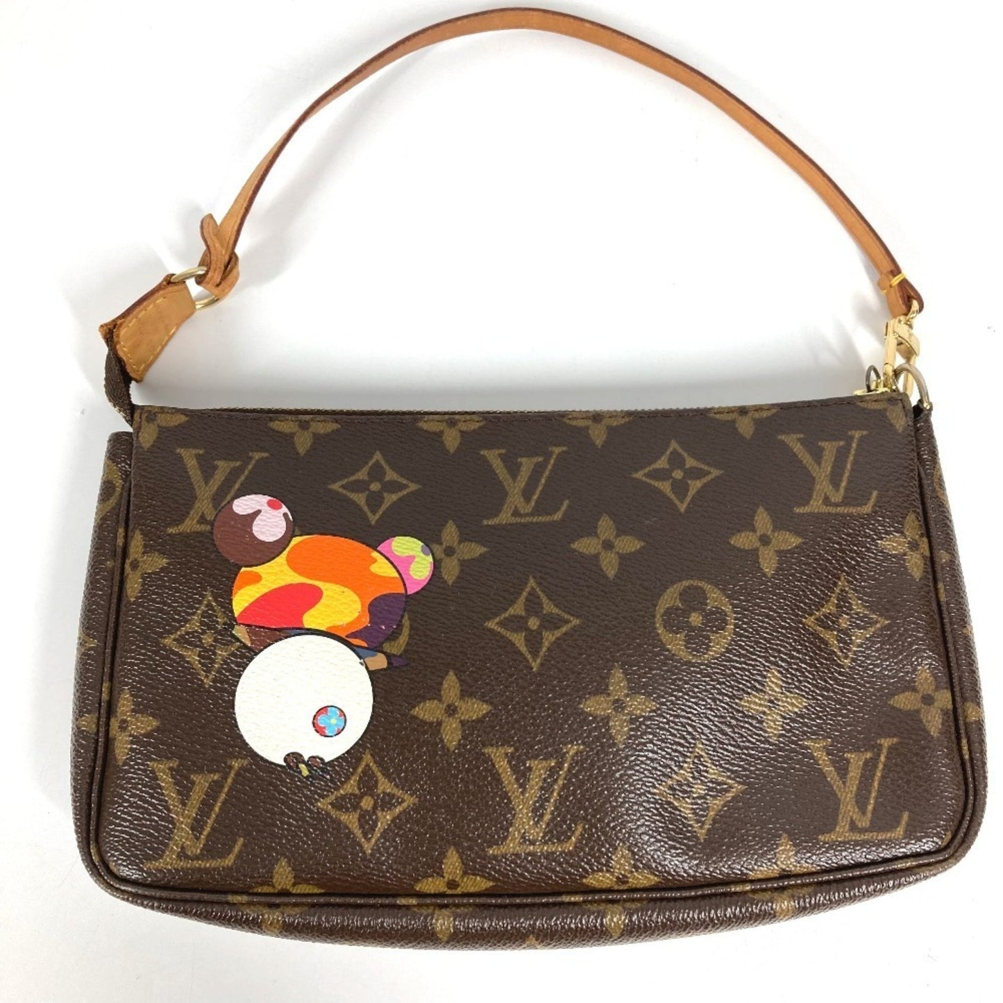 Louis Vuitton M51981 Monogram Panda Pochette Accessoires By Takashi Murakami. Accessory Pouch