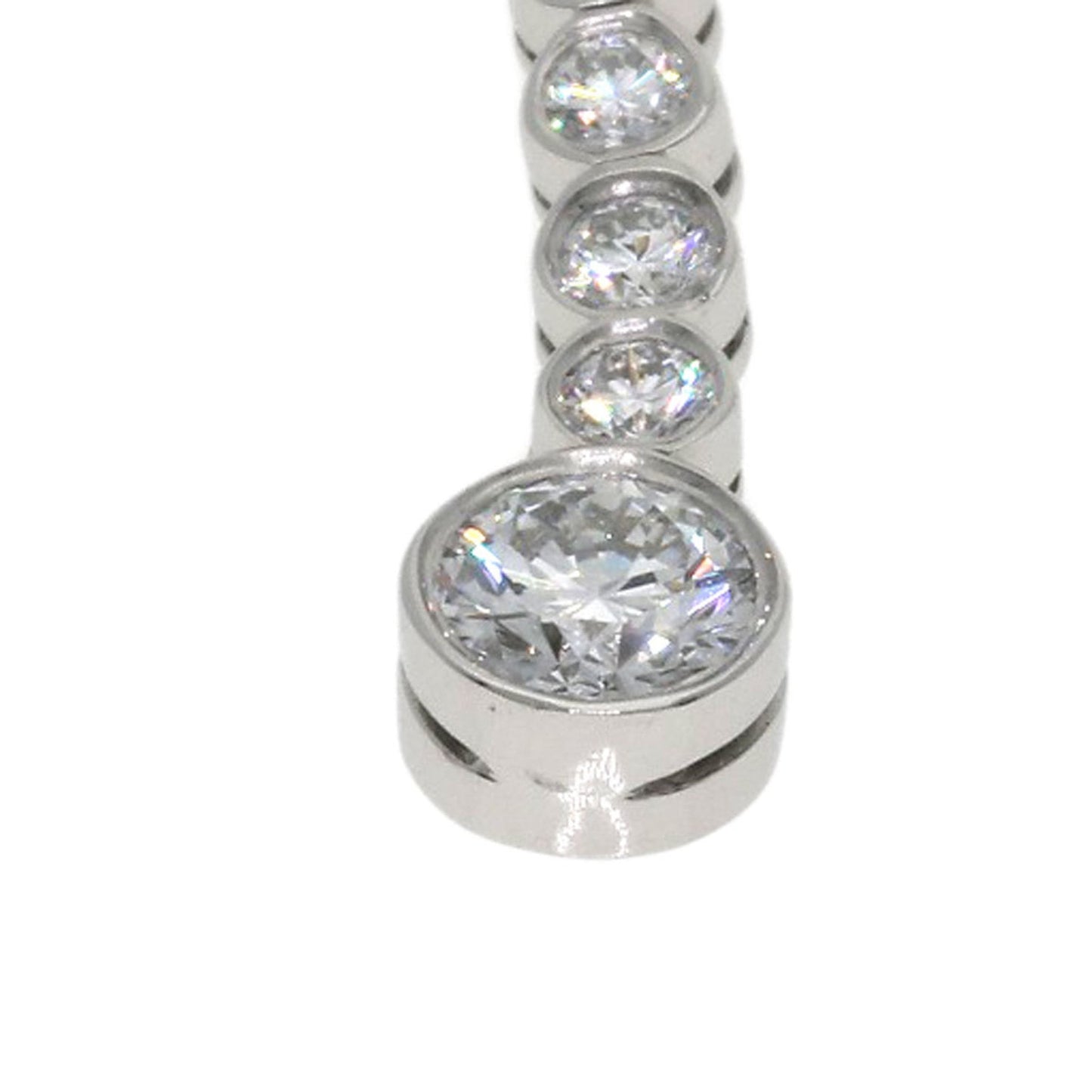 Tiffany & Co. Jazz Drop Diamond Necklace In Platinum Pt950