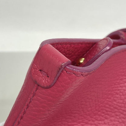 Salvatore Ferragamo Gancini Leather Handbag