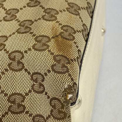 Gucci Gg Canvas Interlocking G Tote Bag 169946 Brown