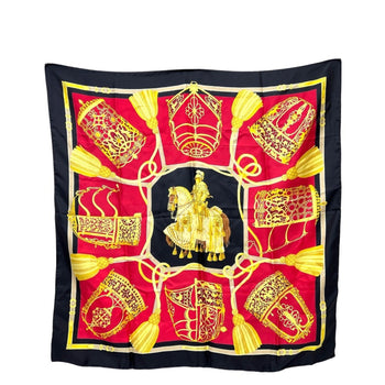 Hermes Carr 90 Les Muserolles Noseband Scarf Silk