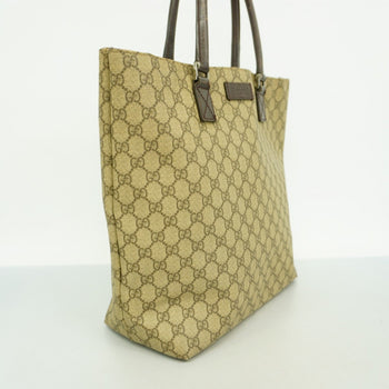 Gucci Gg Supreme Tote Bag 131220 Brown