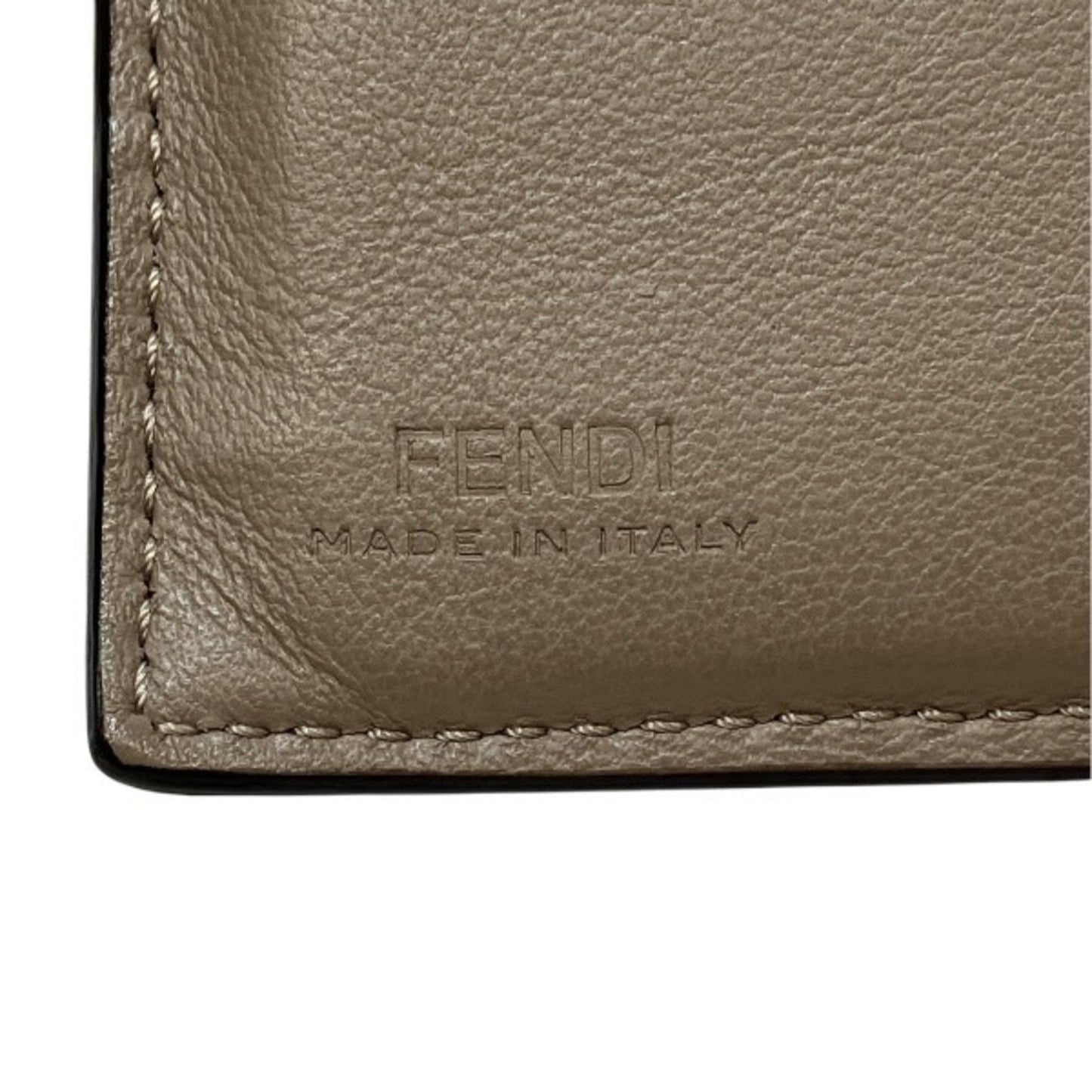 Fendi Peekaboo 8M0437-A91B-209-1835 Greige Long Wallet For Women