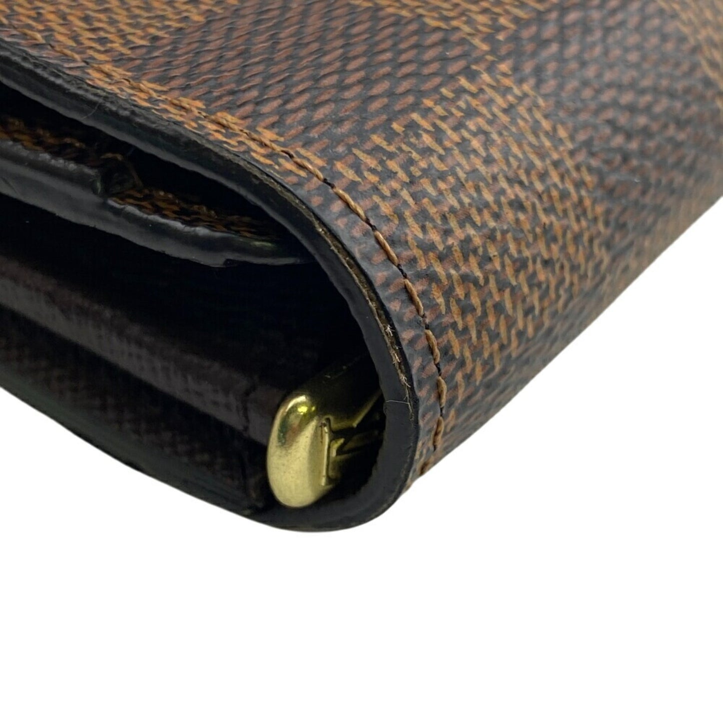 Louis Vuitton N63209 Portefeuille Sarah Damier Long Wallet Brown