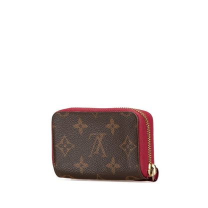 Louis Vuitton Monogram Muticart Card Case M61299 Fuchsia Red Pvc Leather