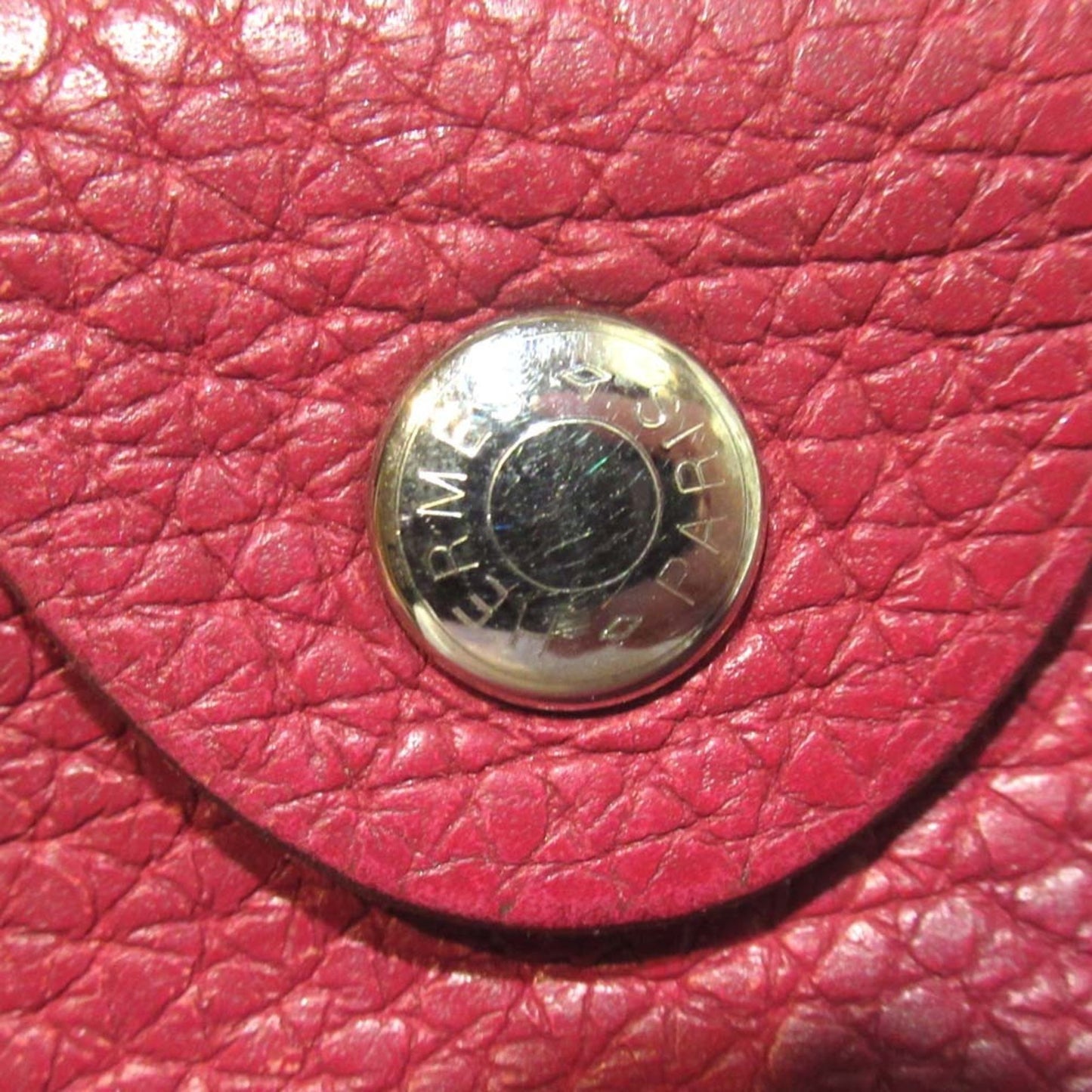 Hermes Ulysse Pm Taurillon Clemence Leather With Serie Buttons