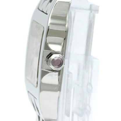 Polished Cartier Santos Demoiselle Pink Mop Dial