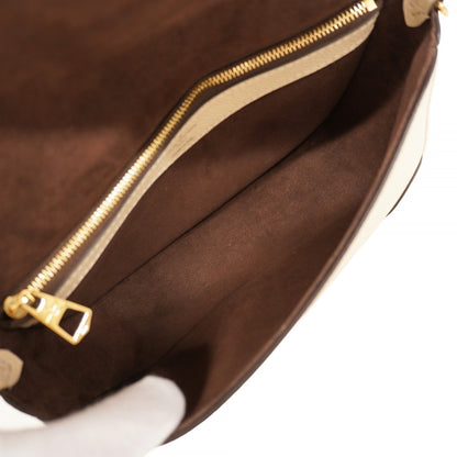 Louis Vuitton Monogram Empreinte Diane Handbag M46388 Crme 2-Way Bag