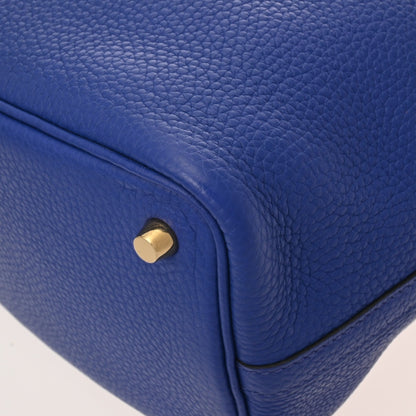 Hermes Picotin Lock Pm Blue Electric D Stamp (Circa 2019)