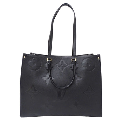 Louis Vuitton Monogram Empreinte On The Go Gm Tote Bag In Black