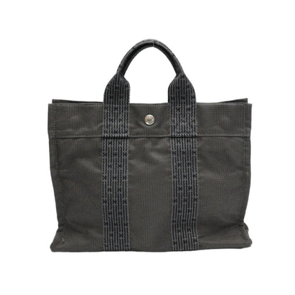 Hermes Handbag Air Line Canvas Grey