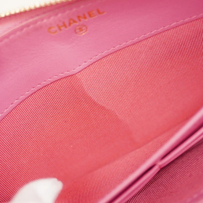 Chanel Matelasse Caviar Leather Long Wallet