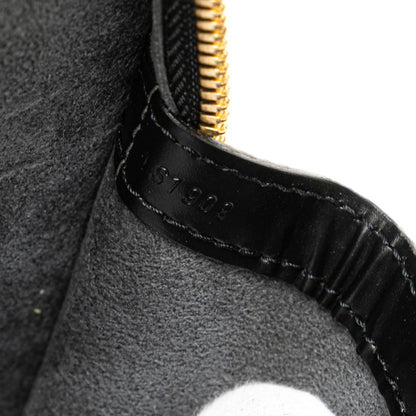 Louis Vuitton Epi Lussac Shoulder Bag/Tote Bag M52282 Noir Black Leather
