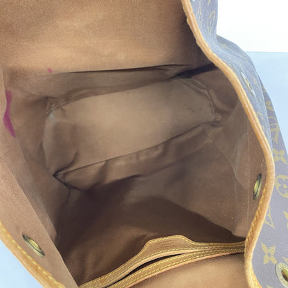 Louis Vuitton Monogram Montsouris Gm Backpack M51135 Brown