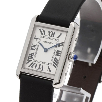 Cartier Tank Solo Sm Wsta0030 Watch In Stainless Steel