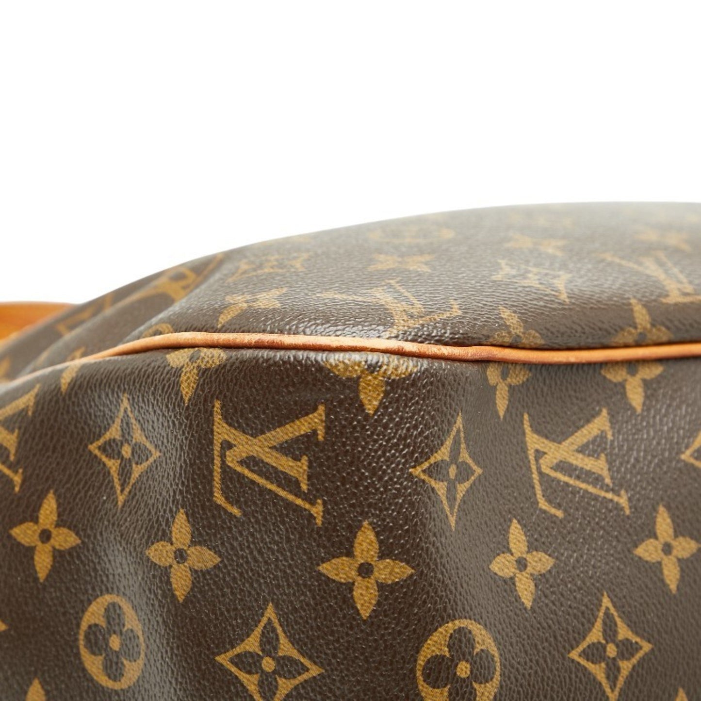 Louis Vuitton Monogram Batignolles Horizontal Shoulder Bag Tote M51154 Brown Leather