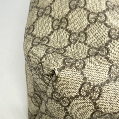 Gucci Gg Supreme Tote Bag 211137 Beige Brown