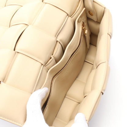 Bottega Veneta Padded Cassette Intrecciato Shoulder Bag Leather
