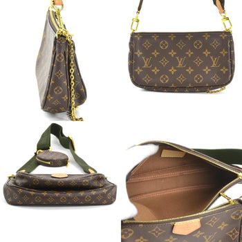 Louis Vuitton Louis Vuitton Shoulder Bag Monogram Multi Pochette Accessoires Canvas Brown