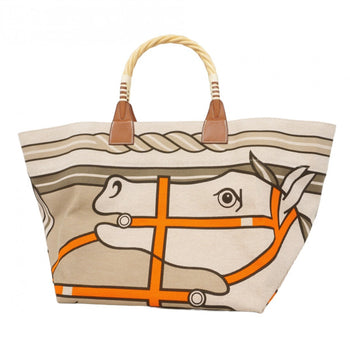 Hermes Herms Tote Bag In Stiebre