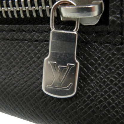 Louis Vuitton Taiga True Toilette Ardoise Second Bag Pouch M30212 Black Ca1014 Engraved Lv