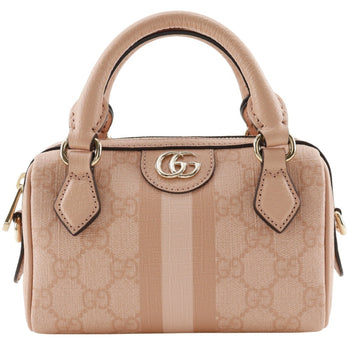 Gucci Ophidia Super Mini Handbag/Shoulder Bag (781490 Fad03 6241) In Gg Supreme Canvas