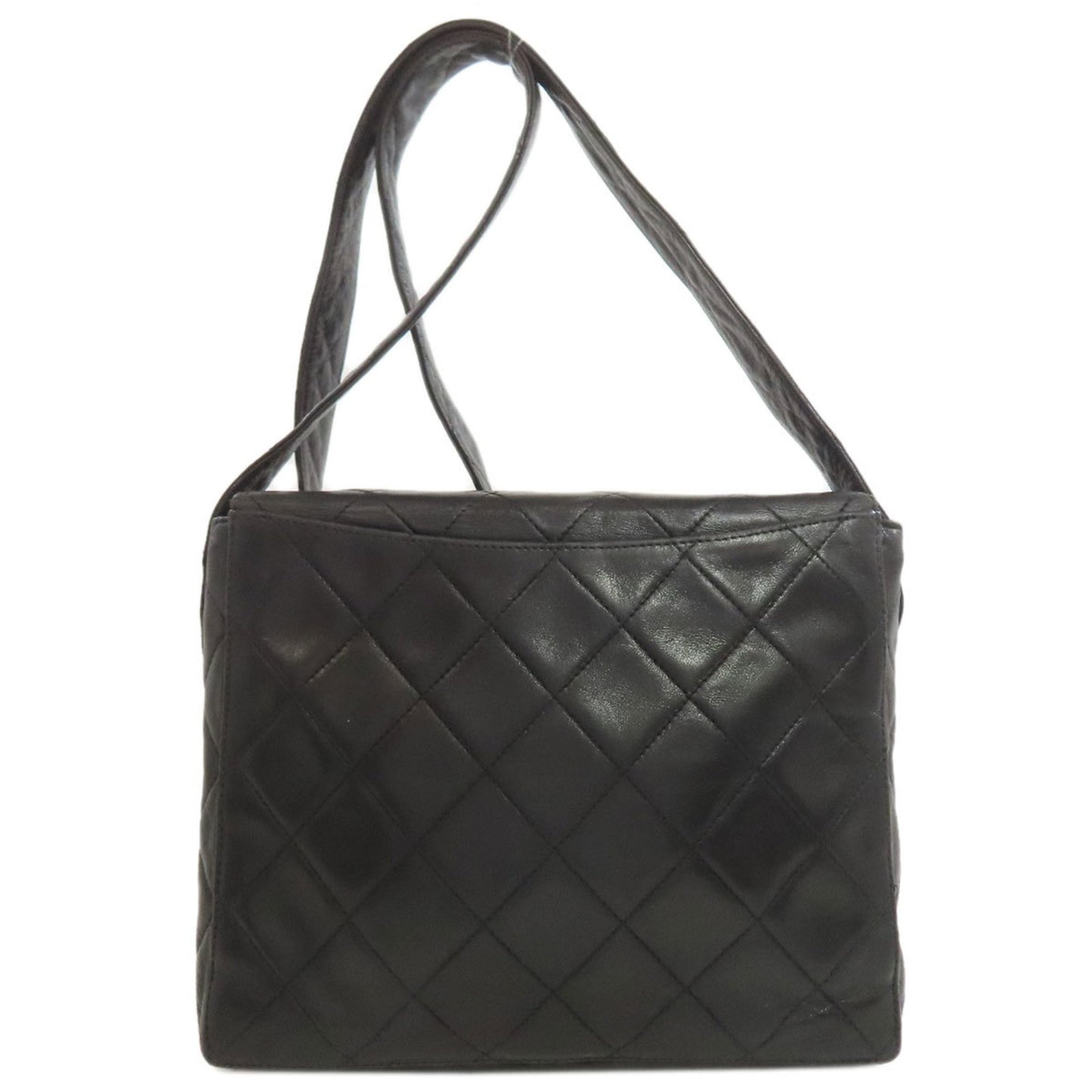 Chanel Matelasse Coco Mark Gold Hardware Shoulder Bag Lambskin