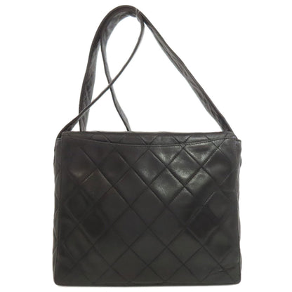 Chanel Matelasse Coco Mark Gold Hardware Shoulder Bag Lambskin