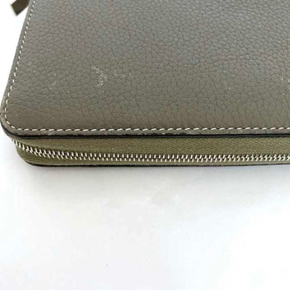 Celine Round Long Wallet Large Zipped Ec-22339 Greige 105003Afe.09So Leather W-Lm-3158 Celine