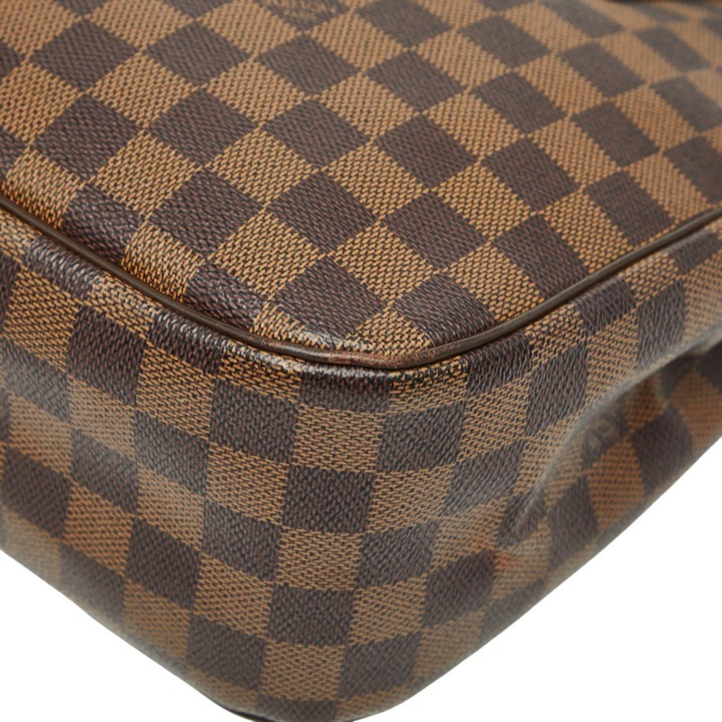 Louis Vuitton Damier Parioli Pm Handbag Tote Bag N51123 Brown Leather