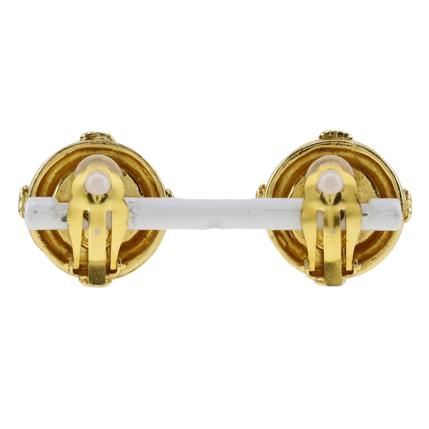 Chanel Chanel Coco Mark Earrings Gold Plated Approx. 20.7G Coco
