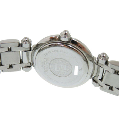 Fendi 750L Zucca Stainless Steel White Quartz Watch 1501Fendi