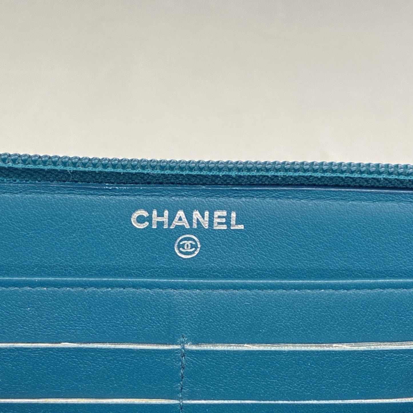 Chanel Patent Leather Long Wallet