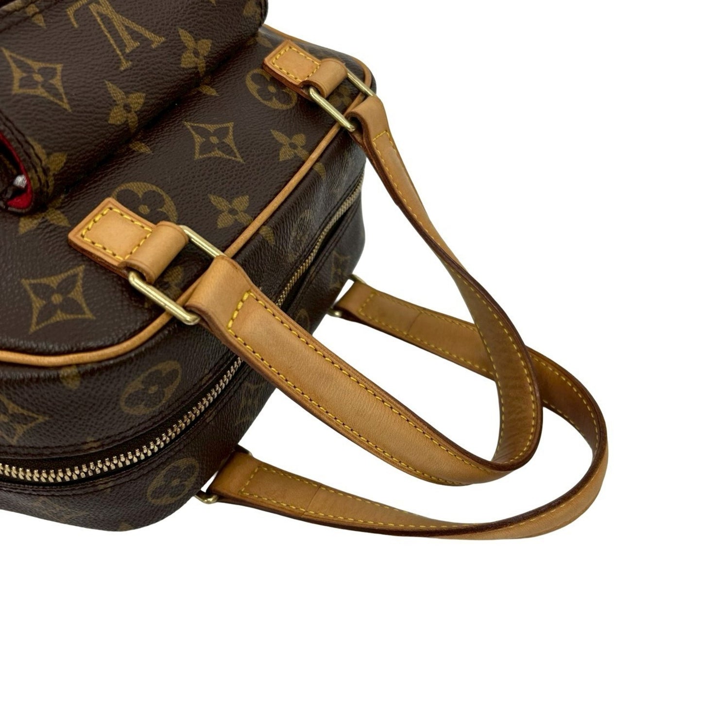 Louis Vuitton Vintage Excentric Cite Monogram Leather Handbag/Mini Boston Bag