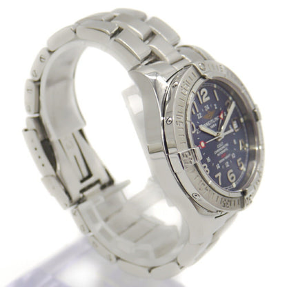 Breitling Colt Gmt A32350 Automatic Chronometer Blue Dial