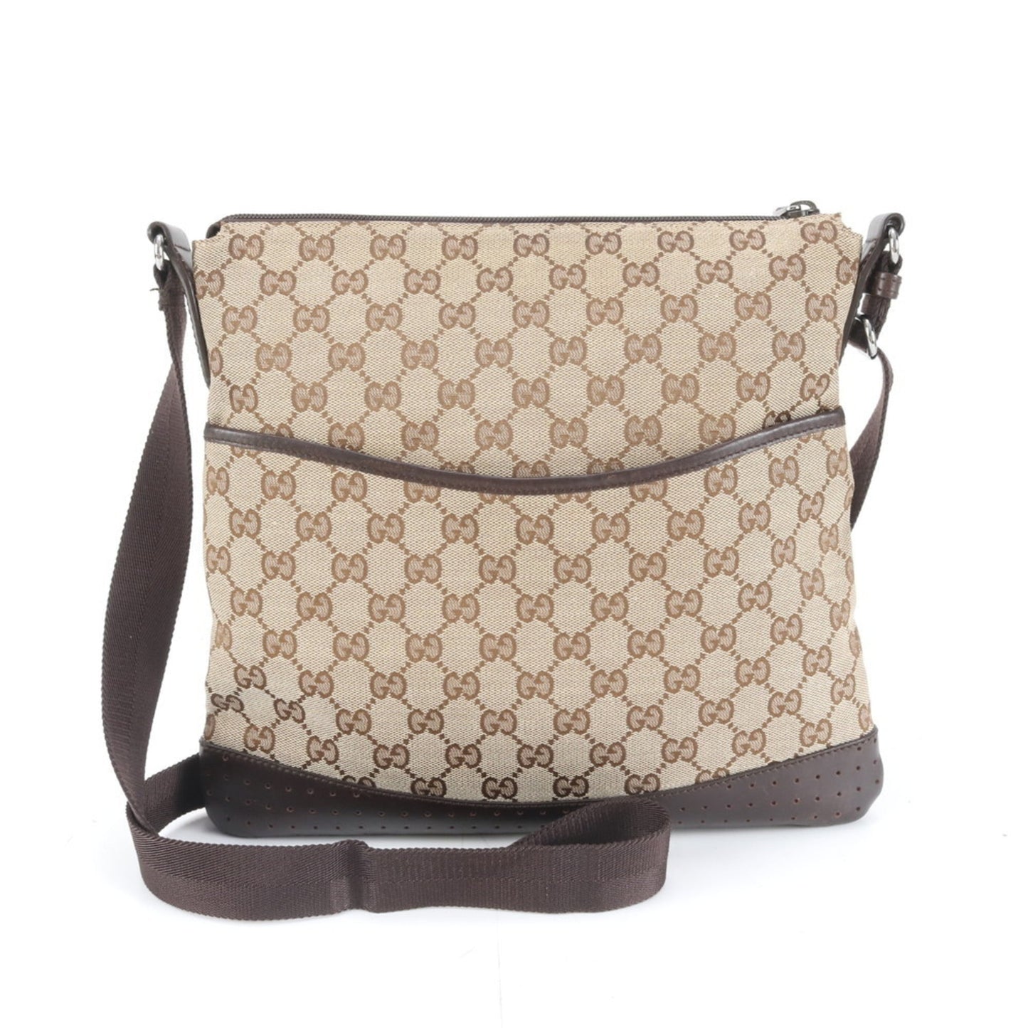 Canvas - Gucci Shoulder Bag Leather