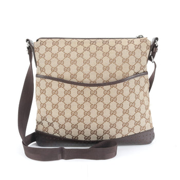 Canvas - Gucci Shoulder Bag Leather